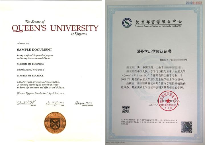 中外合作办学硕士在职研究生最后获得的证书是双证还是单证呢？